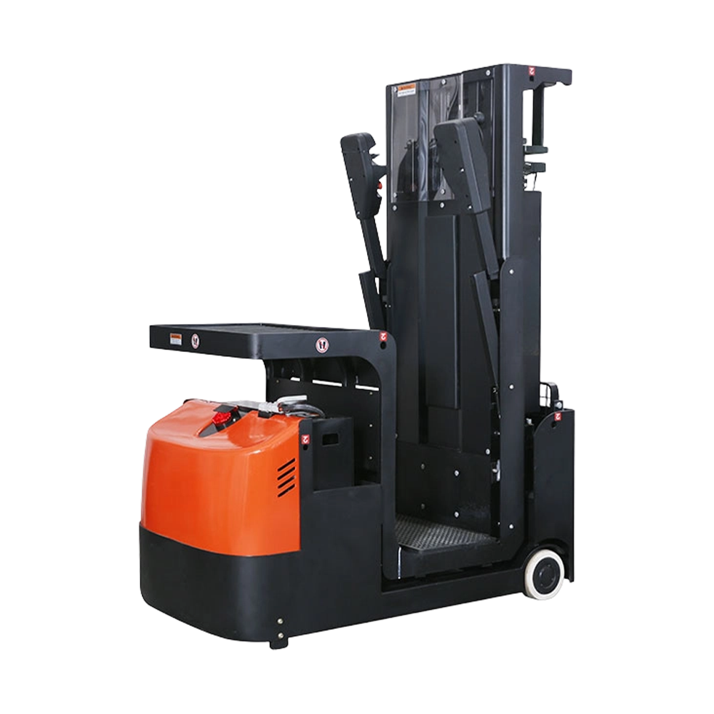 AC Electromagnetic Warehouse لیفتراک 0.5T Electric Order Picker