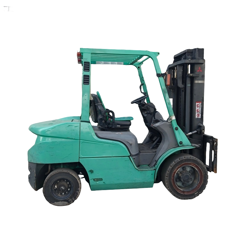 موتور ژاپنی در فضای باز لیفتراک میتسوبیشی 3t دیزلی استفاده شده